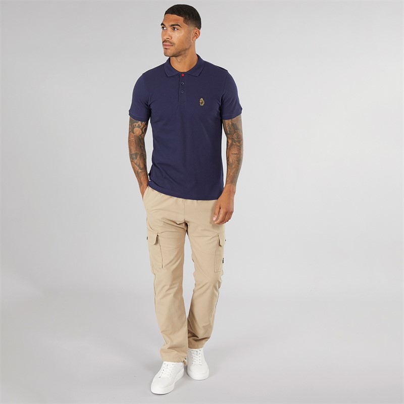 Mens Williams Polo Navy B 4 Mens Williams Polo Navy B