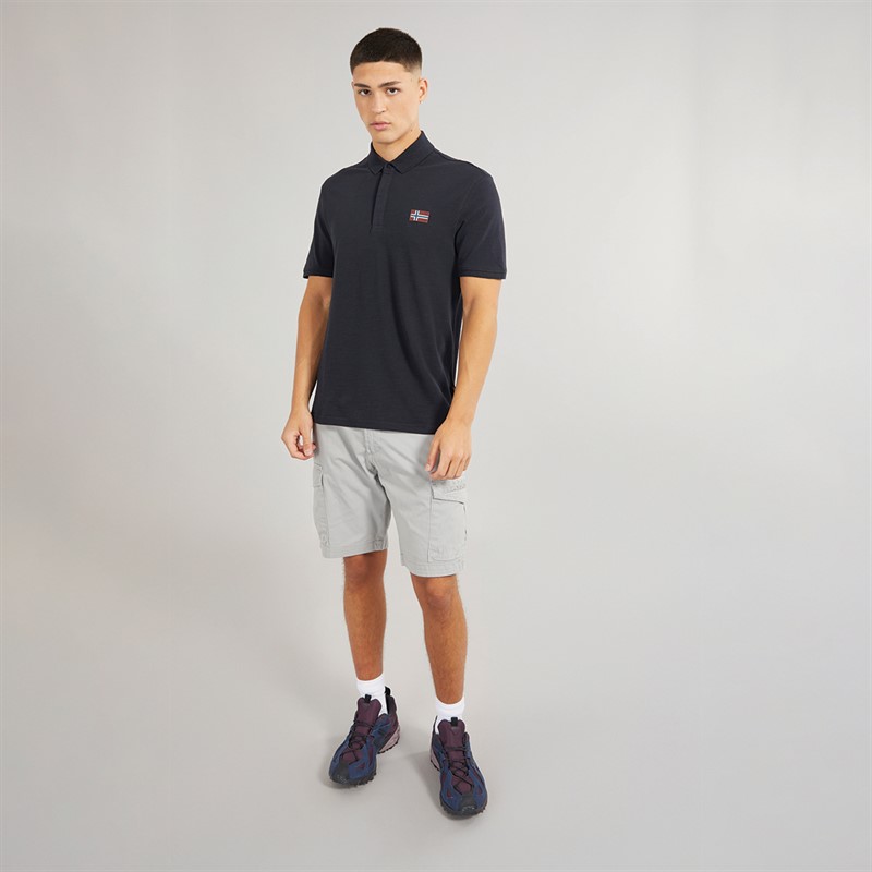 Mens Ebea 2 Polo Shirt Black 4 Mens Ebea 2 Polo Shirt Black