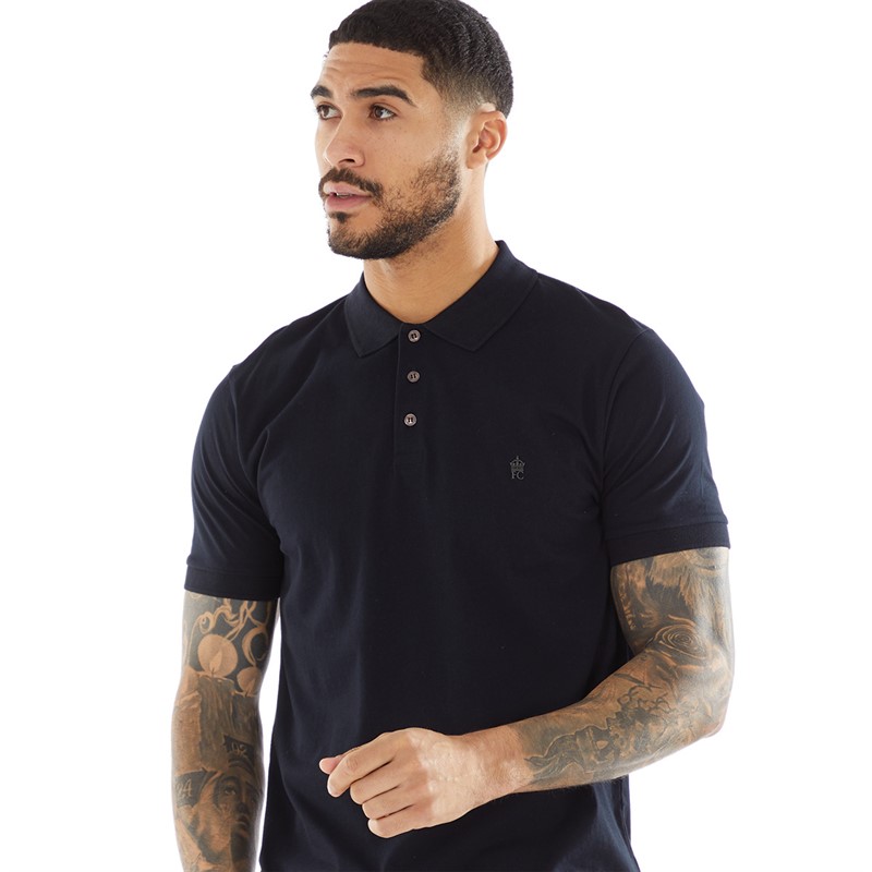 Mens Jersey Polo Marine/Gunmetal 1 Mens Jersey Polo Marine/Gunmetal