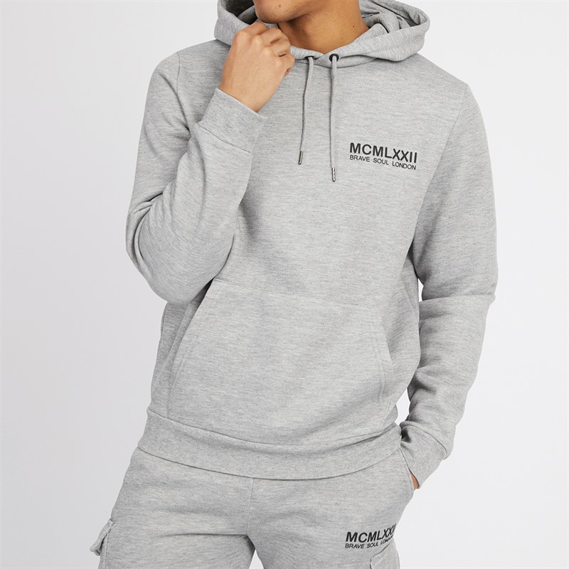 Mens Optimise Co-Ord Light Grey Marl/Navy 3 Mens Optimise Co-Ord Light Grey Marl/Navy