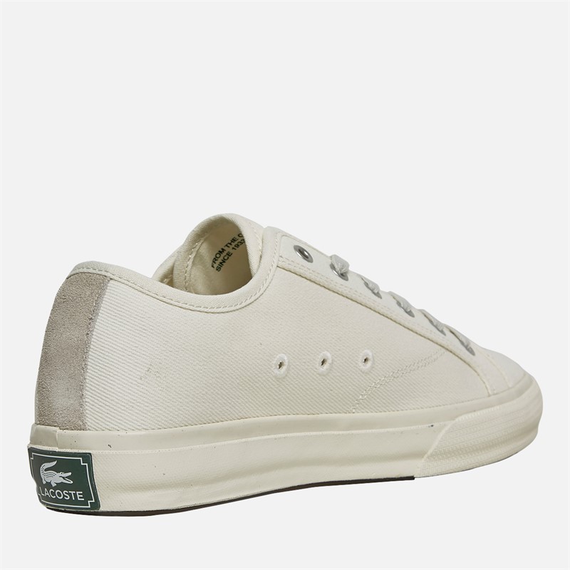 Mens Backcourt Trainers Off White/Off White 5 Mens Backcourt Trainers Off White/Off White