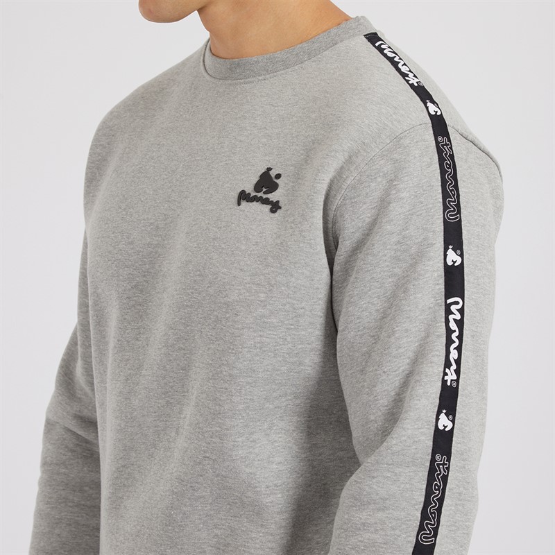 Mens Tracksuit Grey Melange 3 Mens Tracksuit Grey Melange