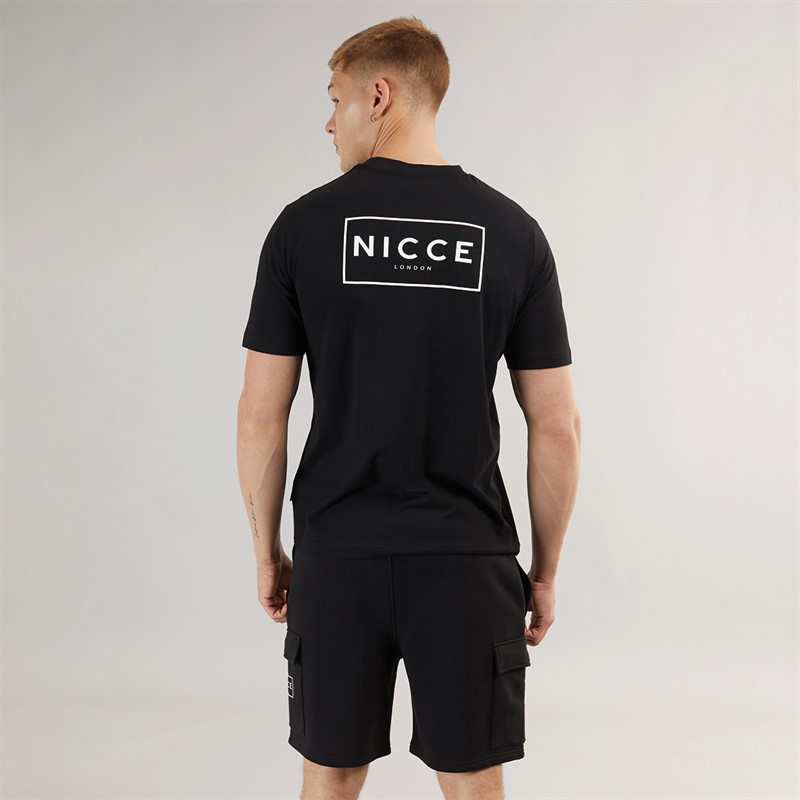 Mens Tradfri T-Shirt And Shorts Co-Ord Black 2 Mens Tradfri T-Shirt And Shorts Co-Ord Black