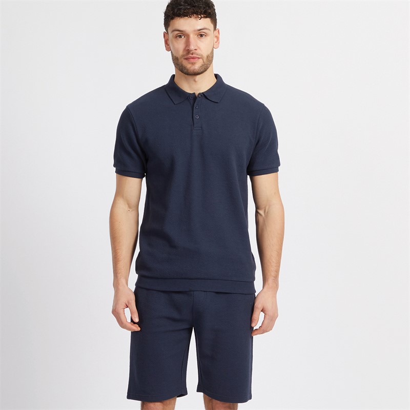 Mens Polo And Shorts Set Navy 1 Mens Polo And Shorts Set Navy